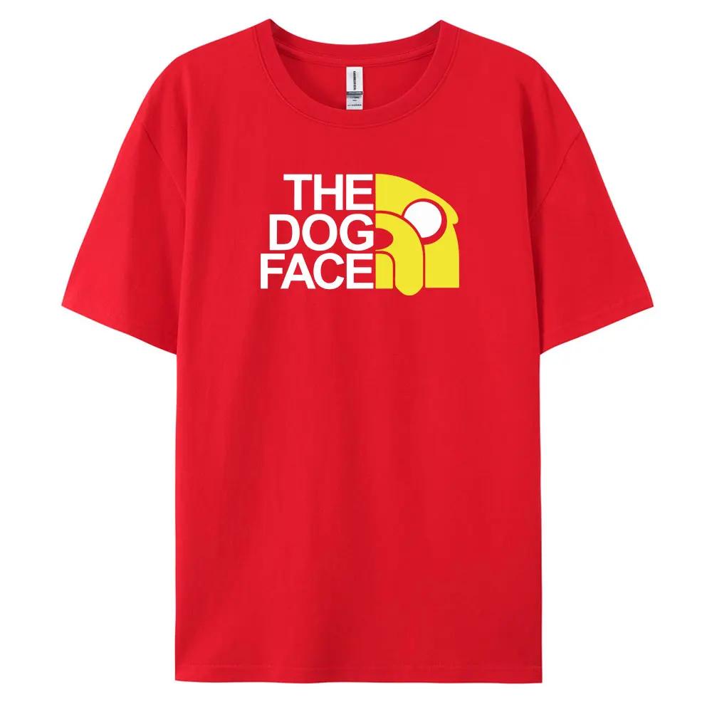 TheDogFace Stay Cool This Summer with Our Stylish and Comfortable Men's Short-Sleeve Printed Casual T-Shirt