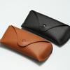 Fashionable Eyeglass Pouch Soft PU Leather Sunglasses Case for Men and Women On-the-Go