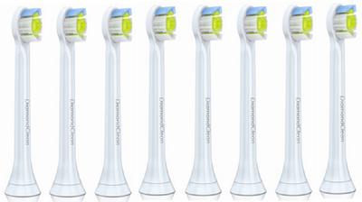Сменная щетка Sonicare Diamond Clean, компактный размер, набор из 8 штук (неподдельный) HX6078/01
