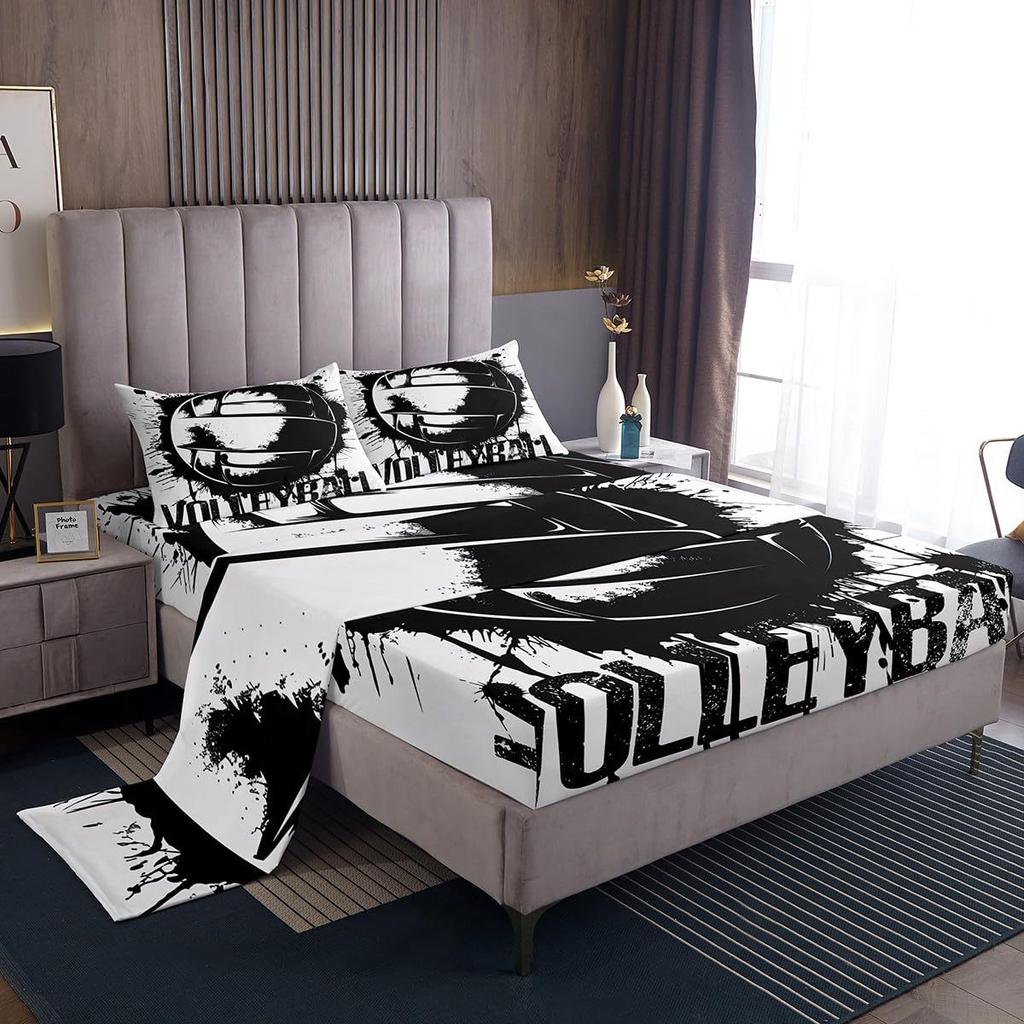 Galaxy Starry Sky Pattern Sheet Four-piece Bedding Set Bedroom Dormitory Bedding Decoration