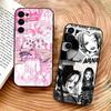 Чехол для телефона с аниме N-NANA для Samsung S25, S24, S21, S22, S23, S30, Ultra, S20, Plus, Fe, Lite, Мягкий черный чехол