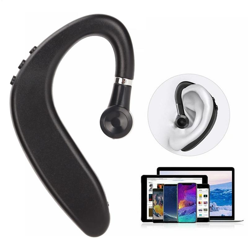 S109 Single Ear Wearing Wireless BT Headset For Business Driving Sports HIFI Ambient Noise Cancelling Wireless Headphones