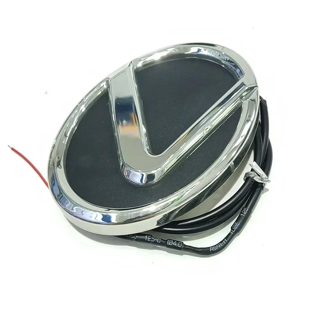 Interior Stickers Lexus Car Logo LED Light 4D Illuminated Grille Trunk Grille Trunk Logo Light GS300 ES300 ES240 DS350LS270 RX45