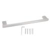 Bath Towel Rack Square Space Aluminum Versatile Widened Towel Bar for Home Hotel Bathroom