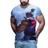 Fighting Game Street Fighter T-Shirts 3D Print Men Women Fashion Oversized Short Sleeve T Shirt Harajuku Kids Tees Tops Clothing