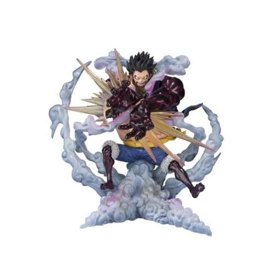 Figure Arts ZERO EXTRA BATTLE ONE PIECE Монки Д. Луффи Гир 4 - Львиная Базука (Переиздание) (Раскрашенная готовая фигурка)