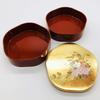 Maeju Lacquerware Miyabi Flower Weight Red 5.0 6R-507