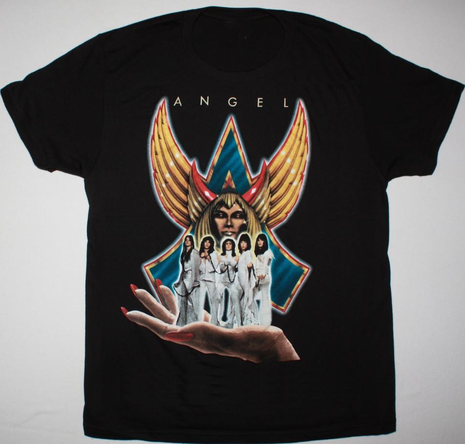 ANGEL HELLUVA BAND Новая Черная Унисекс Футболка Все Размеры от S до 5XL WA531 Унисекс Футболка