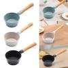 Small Milk Pan Nonstick Cookware Medical Stone Saucepan for Restaurant Tea House and Home Use