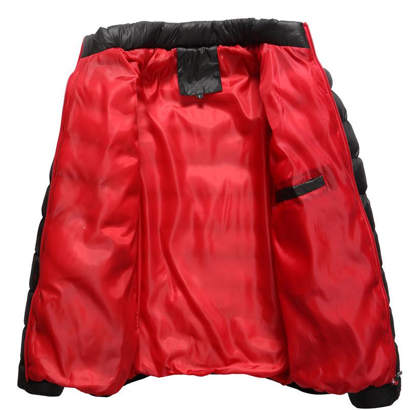 Мужская зимняя куртка с хлопковой подкладкой, новый корейский стиль, модное пальто для холодной погоды для подростков, красивая осенняя и зимняя одежда.