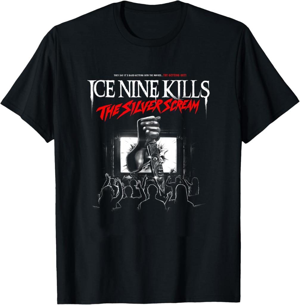 Ice Nine Kills Band th Anniversary INK New T Shirt Cotton Unisexs Womens TShirt Yk Popular Summer T Shirt Fans Gifts