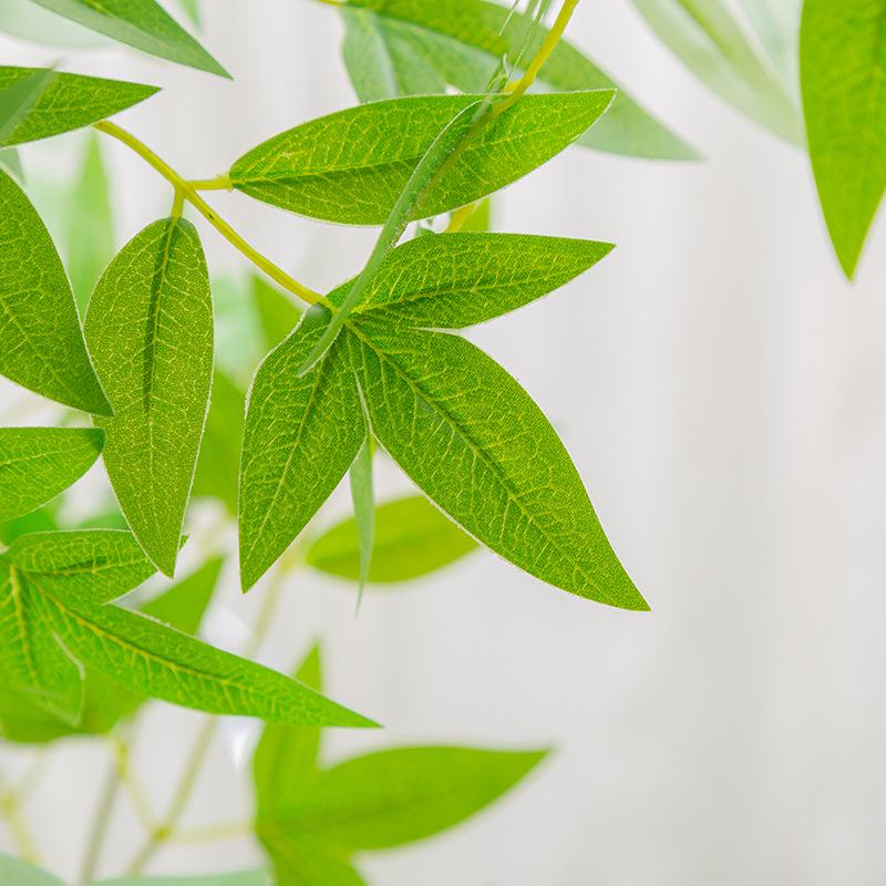 Artificial Nandina Domestica Potted Plant - Decorative Greenery for Living Room and Floor Bonsai Ornaments.