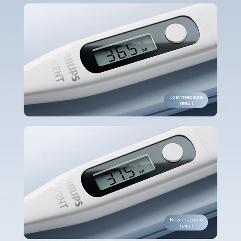 Philips Электронный термометр Avent для подмышечной полости рта для детей и младенцев, измерение температуры в домашних условиях с высокой точностью AET-E301