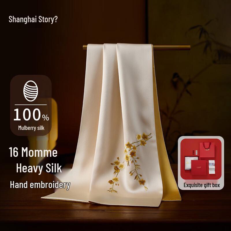 Shanghai Story Mulberry Silk Scarf Gift Set