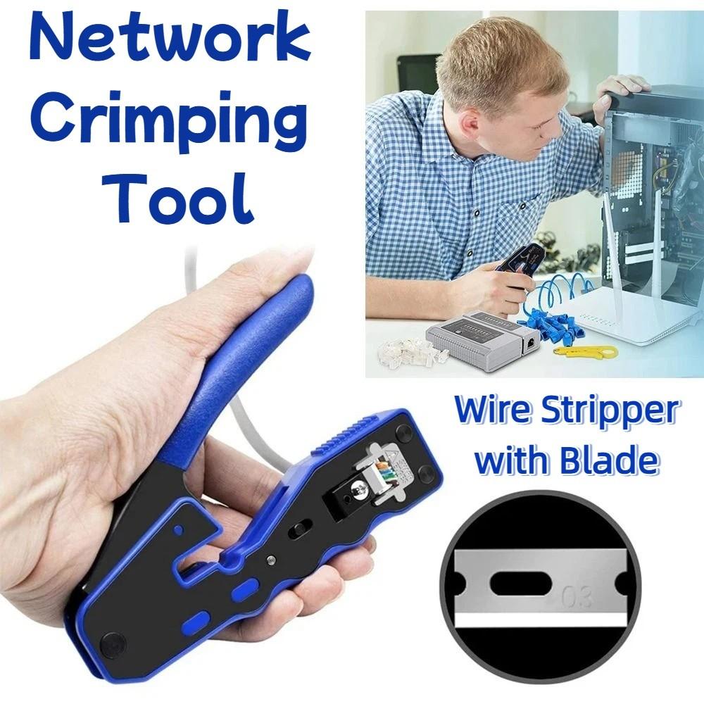 Stripping Function RJ45 Crimping Pliers Tool Wire Stripper Tools  Wire Connecting Tools