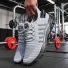 Sports Men's Shoes Summer New Large Size Fly-woven Breathable Mesh Shoes Men's Non-slip and Wear-resistant Casual Running Shoes Men