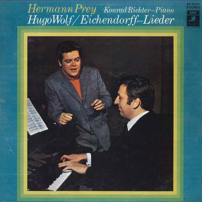 LP-пластинка HERMANN PREY(БАРИТОН), КОНРАД РИХ - Хуго Вольф : Эйхендорф ПЕСНИ AA8791 АНГЕЛ Япония Классика Б/У
