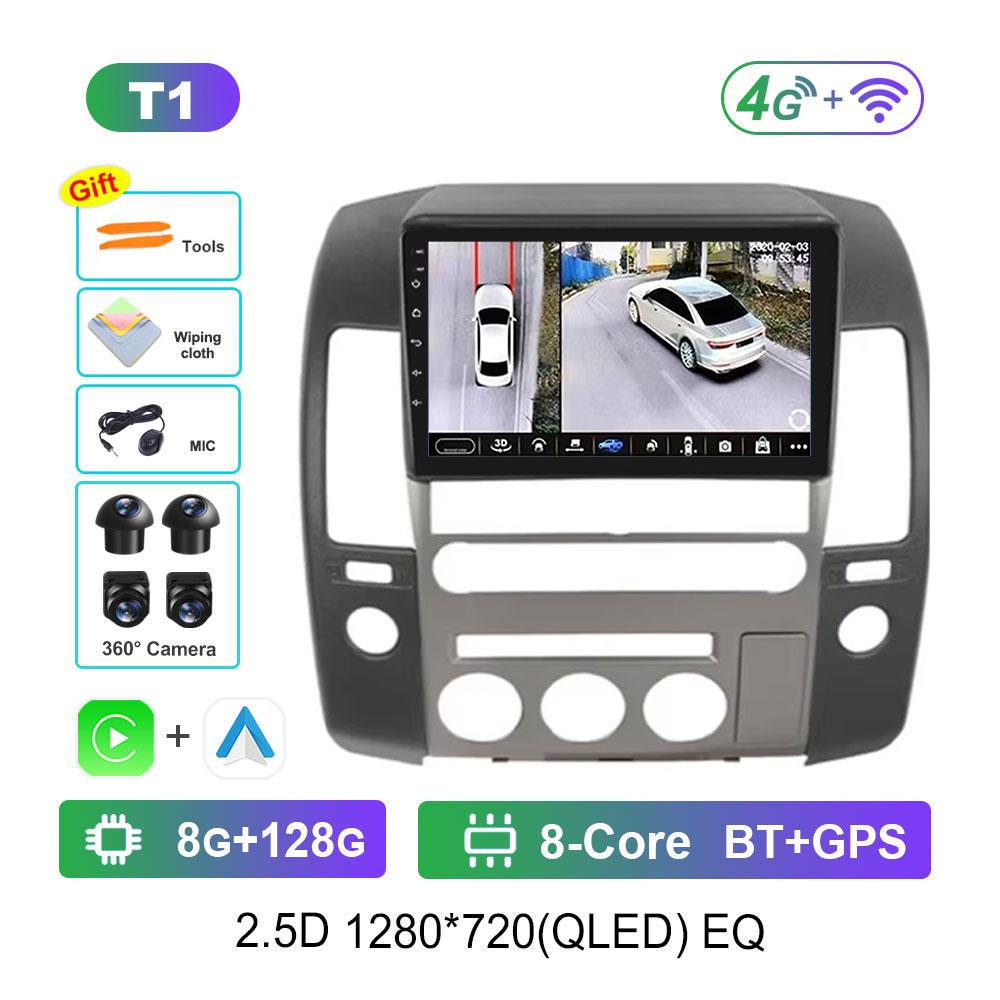 DSP Стерео Навигация GPS Операционная система Android для Nissan Pathfinfer Nacara 2004 - 2014 BT Автомагнитола Мультимедийный плеер WiFi Сенсорный экран