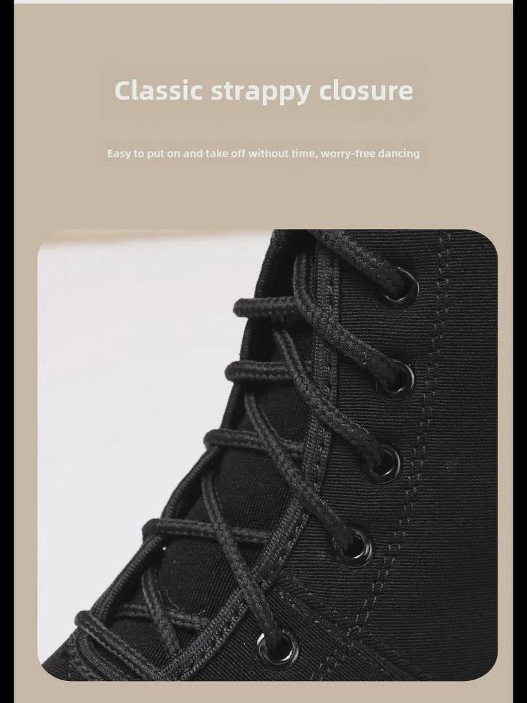 Высокие танцевальные туфли для квадратных и латиноамериканских танцев, мягкая подошва, средний каблук, стиль «матрос»