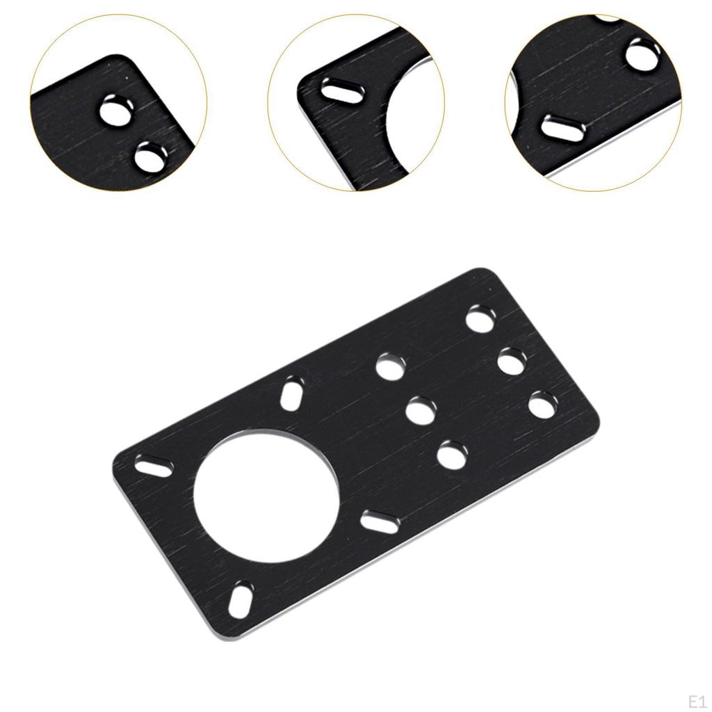 Mounting Plate Replacement 8.2x4cm Repair Parts Aluminum 3D Printer Accessories for 17 Stepper