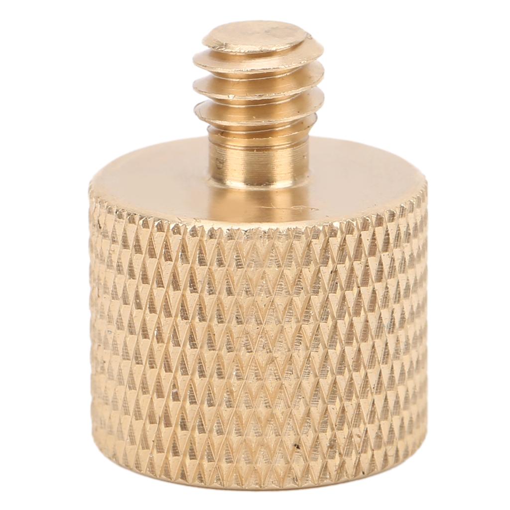 Латунный винтовой адаптер 1/4 дюйма, штекерный на 3/8 дюйма, гнездовой, винтовой адаптер-переходник для штатива