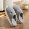 Cotton Slippers Women Spring Autumn Winter Indoor Home Use Non-slip Warm Home Couple Plush Winter Men