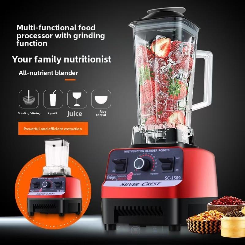 Nutrimax Highspeed Juicer And Ice Crusher With Low Noise For Family Use