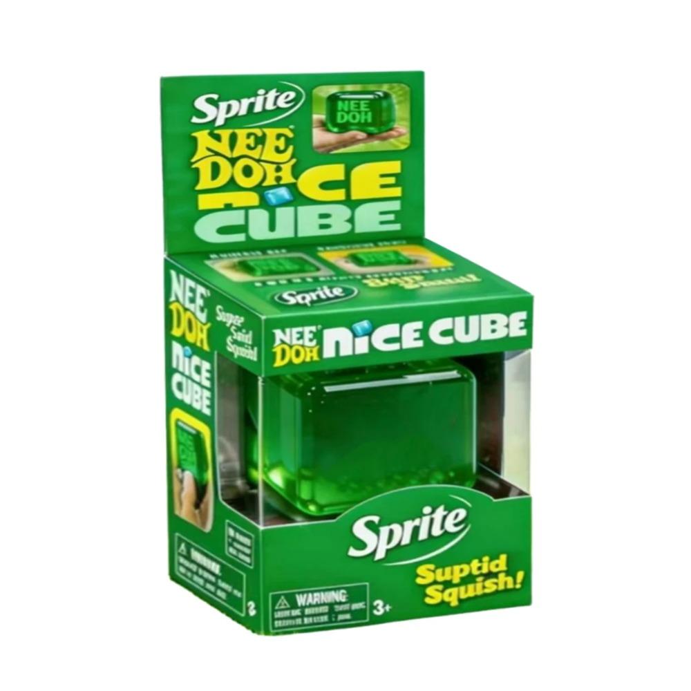 Schylling Needoh Nice Cube Сенсорный Nice-Sicle Снятие Стресса Мягкий Куб Против Тревоги Сжимаемый Объект Для Концентрации Популяция С СДВГ