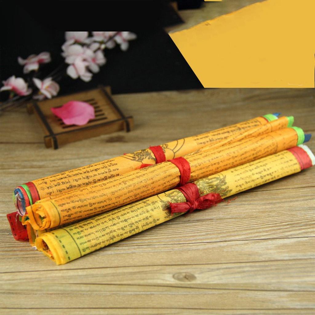 20pcs Traditional Tibetan Prayer Flags 26x16cm Buddhist Banner Tibetan Wind Horse Prayer Flags for Outdoor Peace Meditation