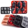 Ice Film with Camouflage Skull Ice Mold Large Ice Ice Film with Large Capacity Silicone Ice Lattice