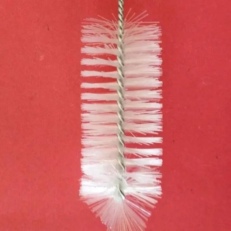 10 шт. набор щеток для чистки соломинок для питья, щетки для чистки трубок из нейлона и нержавеющей стали с длинной ручкой для соломинок