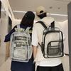 Прозрачный пляжный повседневный рюкзак весна и лето новый ежедневный рюкзак большой емкости пластиковый мужской и женский