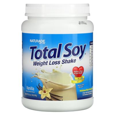 Total Soy, коктейль для похудения, ваниль, 1,2 фунта (540 г)