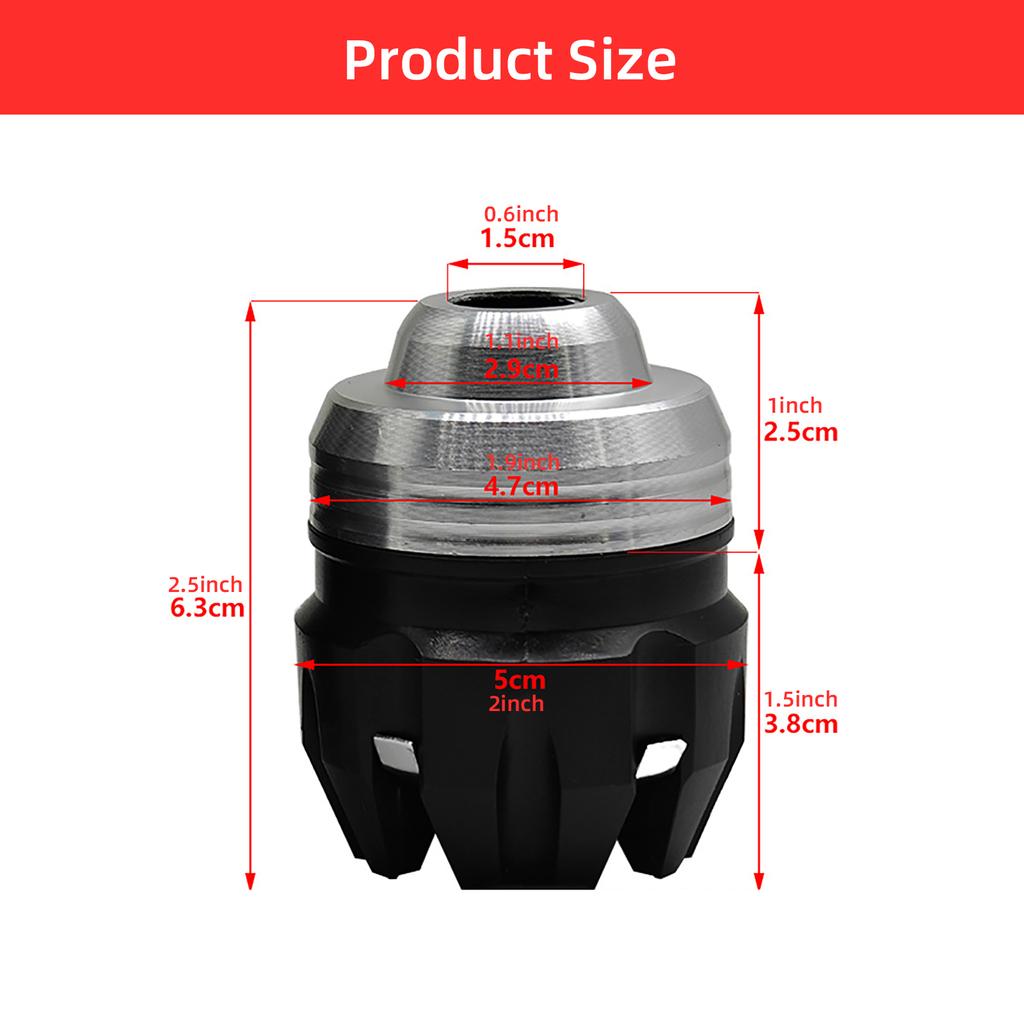 Универсальные защитные чашки для передней вилки мотоцикла, алюминиевые ударопрочные буферные чашки, простая установка для безопасной езды