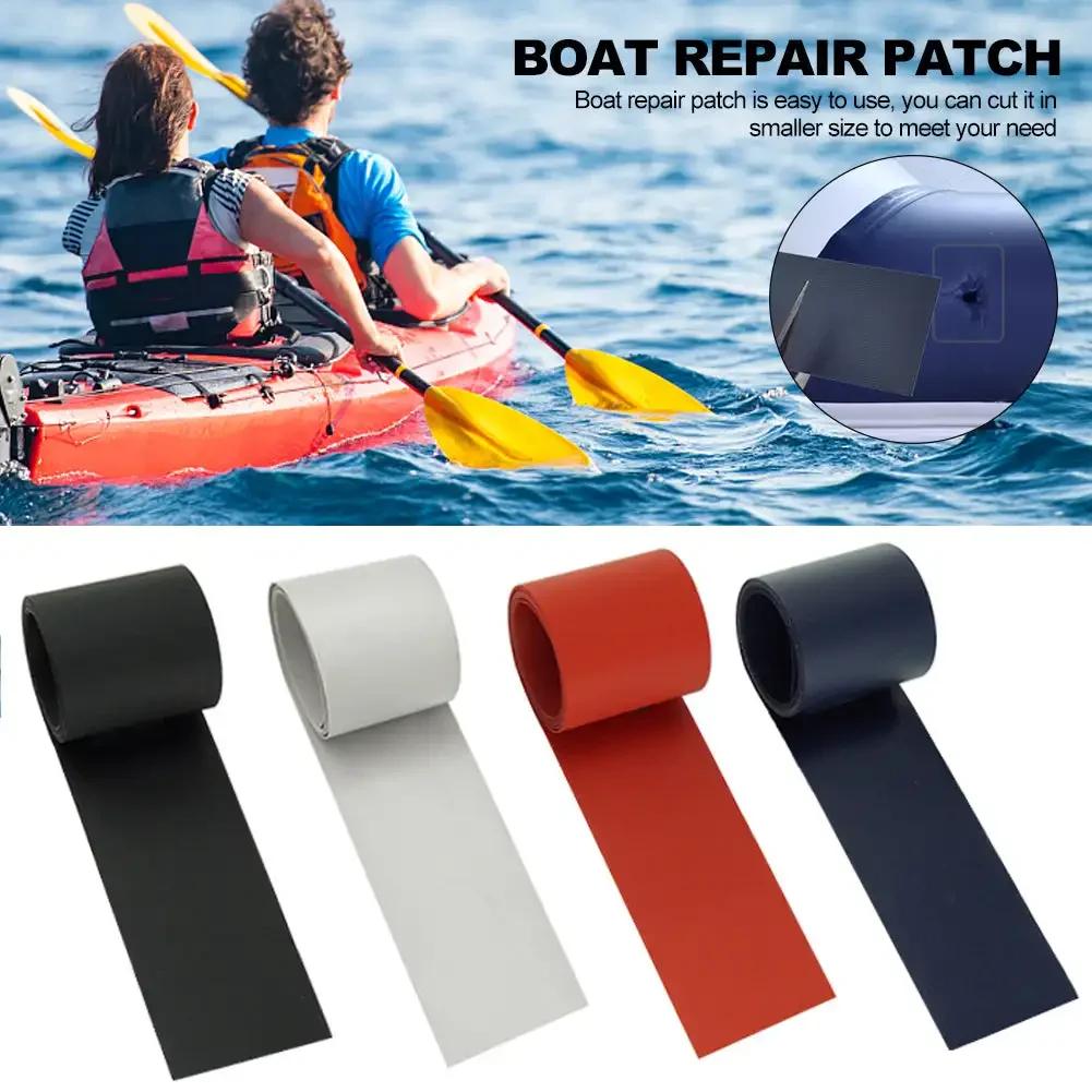 1 рулон 5x100 см надувные лодки каяк специальный поврежденный протекающий дыра ПВХ ремонтный комплект клееный водонепроницаемый заплатка инструмент лодка