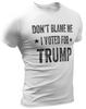 Donald Trump Shirts Dont Blame Me I Voted For Trump 2024 Shirts Political Shirts