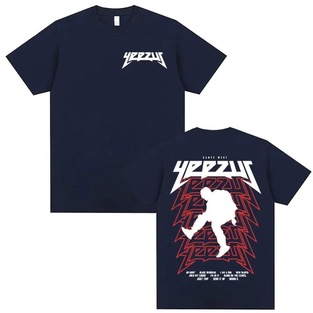 2026 Kanye West Yeezus Spring Summer Tour Album Mens Hip Hop Original Unisex Casual Cotton Streetwear Women And Men Tshirts