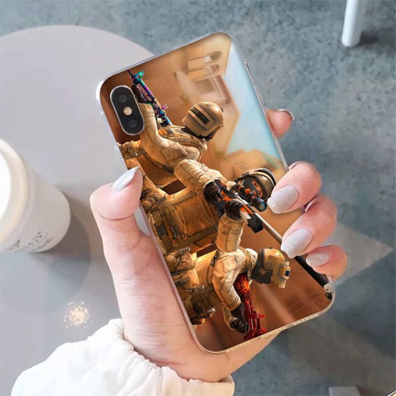 Yinuoda standoff 2 Чехол для телефона для iPhone 11 12 13 mini pro XS MAX 8 7 6 6S Plus X 5S SE 2020 XR