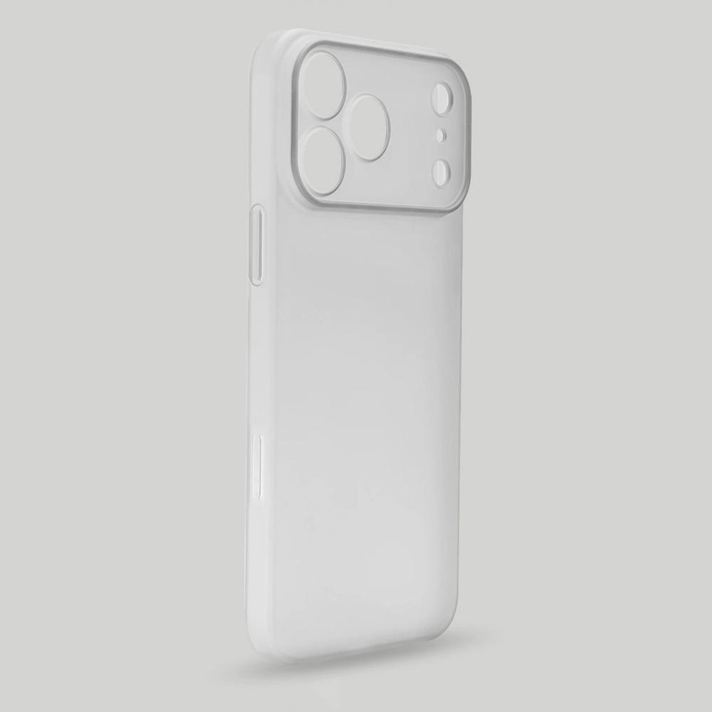 Ультратонкий Дышащий Матовый Чехол для Телефона для IPhone 17 Air 16 15 14 13 Pro Max Plus Твердый Пластик Прозрачный Защитный Чехол на Заднюю Панель