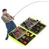 Hot Sale Outdoor Fishing Tools Sets Tackle Box Jig Fishing Tools Clamp Hooks Fishing Bag Accessories