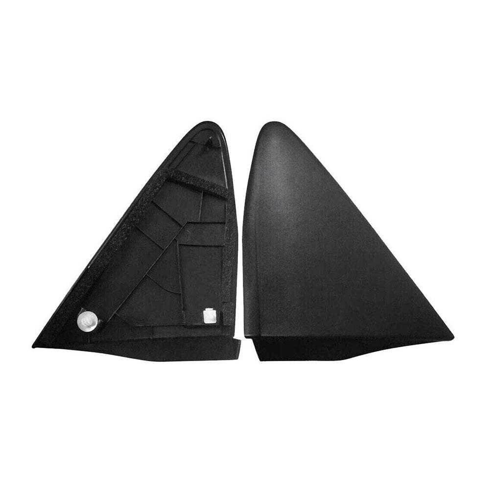 1 Pair Left Right Side View Mirror Fender Corner Trim Cover For Toyota For Yaris 2012-2014 60117-0D111,60118-0D111