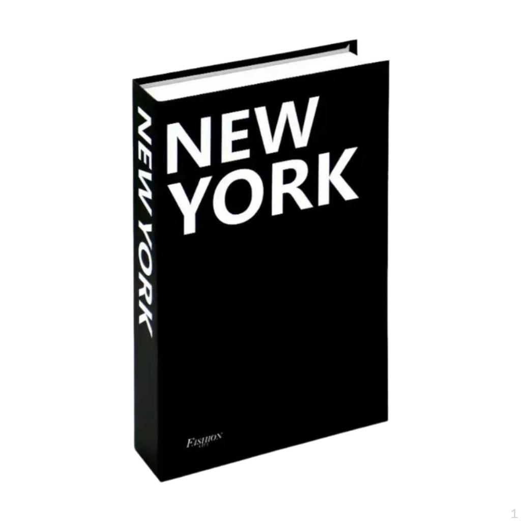 Decorative Faux Book for Home Styling Gift Modern Hardcover Accent Living Room And Entryway