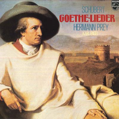 LP-пластинка HERMANN PREY(БАРИТОН)/КАРЛ ЭНГЕЛЬ(P - Шуберт/Гёте-лидеры X7517 PHILIPS Япония Obi Классика Б/у