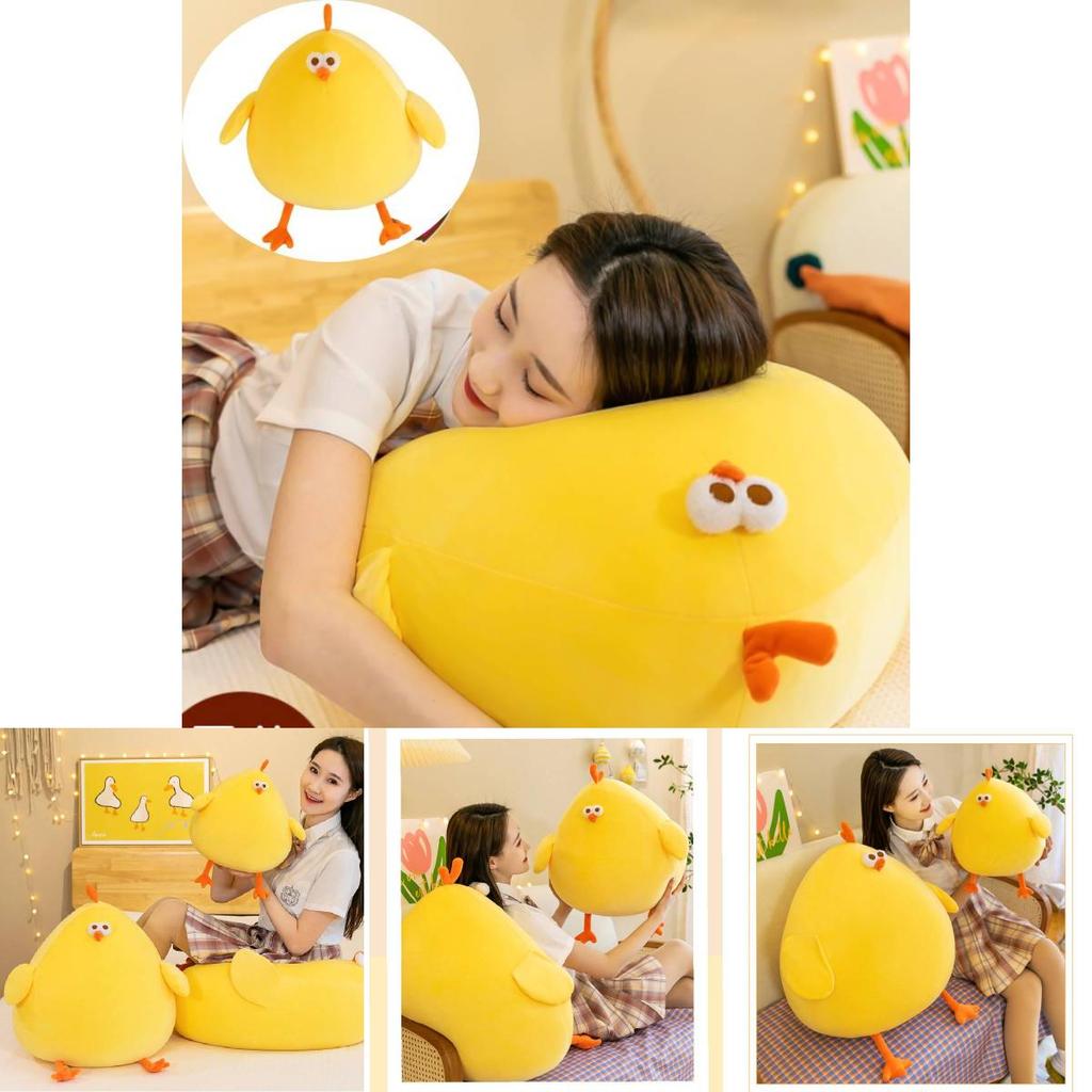 Miniso Мягкая плюшевая игрушка-подушка в виде цыпленка, мягкий и приятный компаньон для всех возрастов