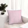 Pale Pink White Stripes Pillowcase Polyester Cushion Comfort Throw Pillow Sofa Cushions Used for Home Bedroom Living Room