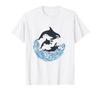 Funny Killer Whale Sea Whale Shark Funny Cute Goods Clothes Story Present Original Summer T-shirt Men's T-shirt