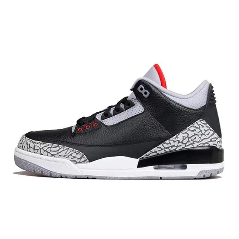 Men's shoes white cement Hiroshi Fujiwara high-top basketball sneakers men's and women's air cushion actual combat shoes