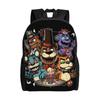 FNAF Хоррор Игра Рюкзак Фредди для Мужчин Женщин Подростков Школы Походов Путешествий Ежедневный Рюкзак Сумка Через Плечо для Ноутбука Спортивный