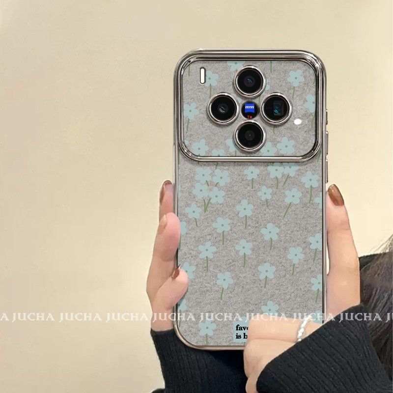 Подходит для чехла мобильного телефона vivox300 нишевый легкий люкс VIVOx200pro взрывной 100 противоударный нежный шерстяной цветочный