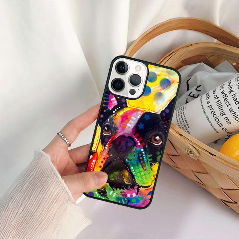Причудливый чехол для телефона с французским бульдогом Для для iPhone 17 Air 16 15 14 11 12 13 Pro MAX Plus coque Чехол Оболочка